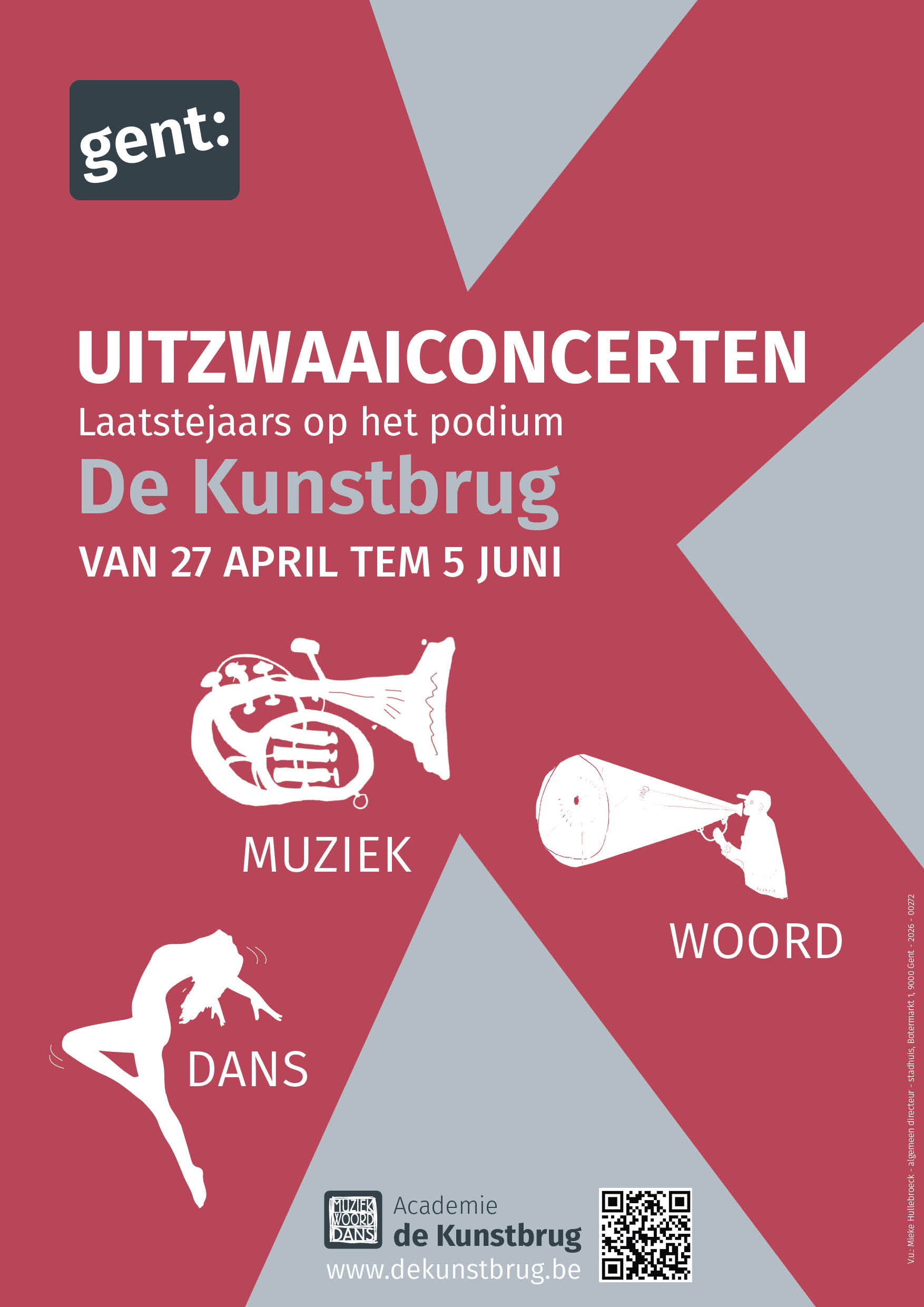26 00272 De Kunstbrug Uitzwaaiconcerten 2026 A3 affiche