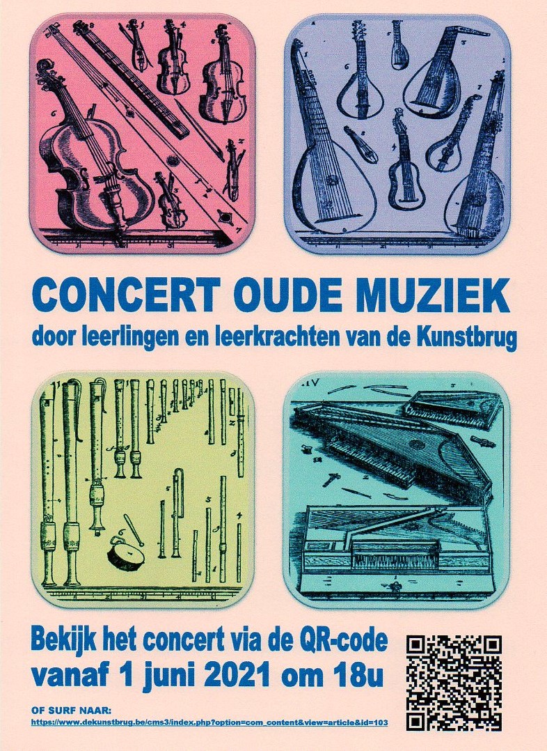 affiche concert oude muziek